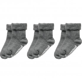 чорапи,детски,чорапи,hummel,mini,non,slip,socks,3,pairs,grey,melange,(grey)