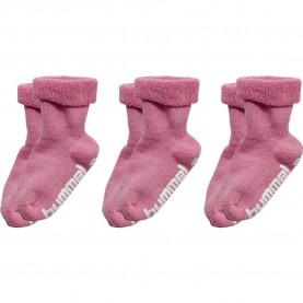 чорапи,детски,чорапи,hummel,mini,non,slip,socks,3,pairs,polignac,(pink)