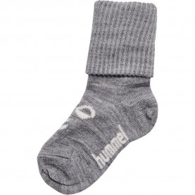 чорапи,детски,чорапи,hummel,mini,wool,socks,grey,(grey,melange)