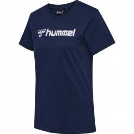 тениска,дамски,тениски,hummel,mover,cotton,short,sleeve,t,shirt,marine,(blue)