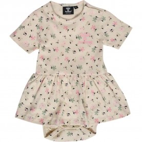 рокля,детски,поли,и,рокли,hummel,tyra,body,short,sleeve,dress,beige,(whitecap,gray)