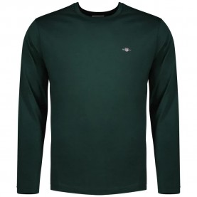 тениска,мъжки,тениски,gant,2004049,long,sleeve,t,shirt,tartan,green,(green)