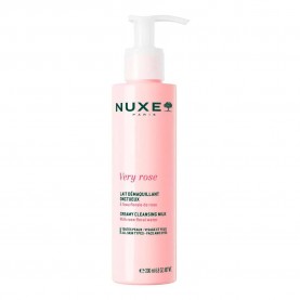 козметика,за,почистване,nuxe,very,rose,200ml,cleanser,milk,pink
