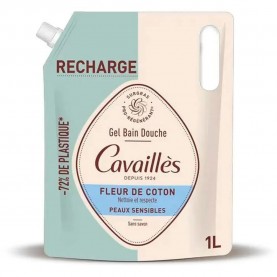 хигиена,тяло,roge,cavailles,cotton,flower,refill,1l,shower,gel,clear
