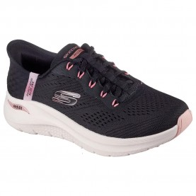 маратонки,дамски,маратонки,skechers,arch,fit,2.0,easy,chic,trainers,black,mesh,rose,gold,trim,(black)