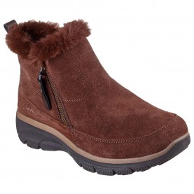 дамски,боти,дамски,високи,обувки,за,ходене,skechers,easy,going,cool,booties,chocolate,suede,(brown)
