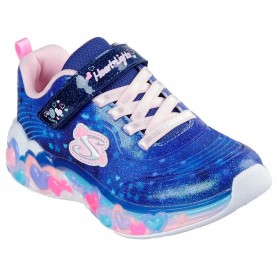 обувки,мъжки,маратонки,дамски,маратонки,skechers,eternal,heart,lights,slip,on,shoes,blue,(navy,sparkle,mesh,multi,trim)