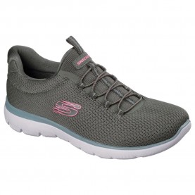 обувки,дамски,маратонки,skechers,summits,summer,blush,slip,on,shoes,olive,mesh,(grey)