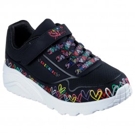 Маратонки Skechers Uno Lite Heart Craze slip-on trainers - Black (Black Synthetic / Multi Trim) маратонки,мъжки,маратонки,дамски,маратонки,skechers,uno,lite,heart,craze,slip,on,trainers,black,(black,synthetic,multi,trim)