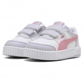 маратонки,детски,маратонки,puma,carina,mia,v,trainers,white,poised,pink,lilac,crush,(white)