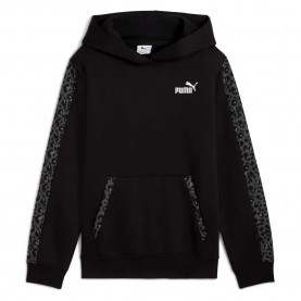 суичър,детски,блузи,puma,ess,graphic,animal,hoodie,black