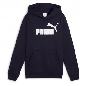 Суичър Puma Ess Nº 1 Logo hoodie - Black (New Navy) суичър,детски,блузи,puma,ess,nº,1,logo,hoodie,black,(new,navy)