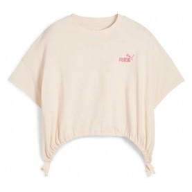 тениска,детски,тениски,puma,essentials,graphics,tweenerverse,knotted,short,sleeve,t,shirt,alpine,snow,(beige)