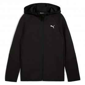 блуза,детски,блузи,puma,evostripe,full,zip,sweatshirt,black