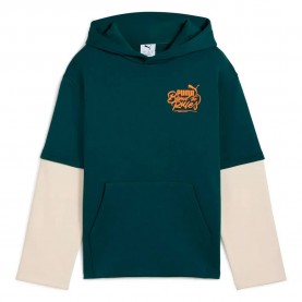 суичър,детски,блузи,puma,mid,90´s,layered,hoodie,green,terrain,(green)