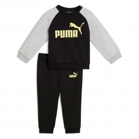 анцуг,детски,анцузи,puma,minicats,ess,raglan,tracksuit,black,gold,moon,(black)