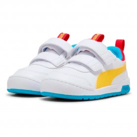 маратонки,детски,маратонки,puma,multiflex,2,color,v,trainers,white,pelé,yellow,(white)