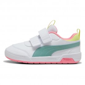 маратонки,детски,маратонки,puma,multiflex,2,color,v,ps,trainers,white,light,moss,(white)