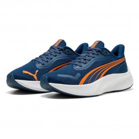 маратонки,детски,маратонки,puma,pounce,lite,trainers,persian,blue,orange,glo,white,(blue)