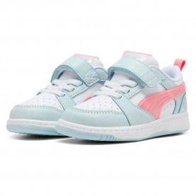 маратонки,детски,маратонки,puma,rebound,v6,lo,space,belle,ac+,trainers,sea,glass,pinkscape,white,(white)