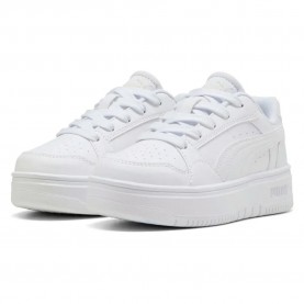 маратонки,детски,маратонки,puma,rebound,femme,ps,trainers,white,vapor,gray,(white)