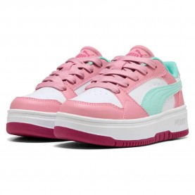 маратонки,детски,маратонки,puma,rebound,femme,ps,trainers,white,gray,echo,mauve,mist,(pink)