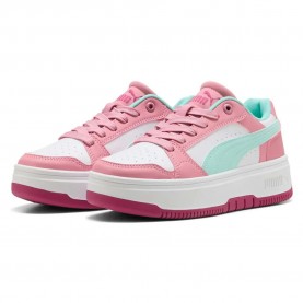 маратонки,детски,маратонки,puma,rebound,femme,trainers,white,gray,echo,mauve,mist,(white)