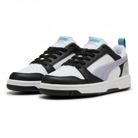 маратонки,детски,маратонки,puma,rebound,v6,lo,space,belle,trainers,lilac,crush,cool,blue,white,(white)