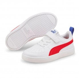 маратонки,детски,маратонки,puma,rickie,ac+,ps,trainers,white,high,risk,red,dazzling,blue,(white)