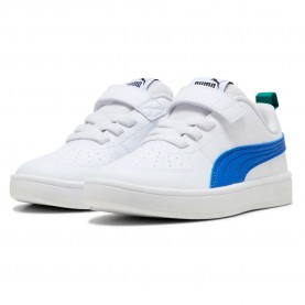 маратонки,детски,маратонки,puma,rickie,ac+,ps,trainers,white,mountain,blue,wild,green,(white)