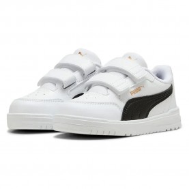 маратонки,детски,маратонки,puma,shuffle,downtown,lo,v,trainers,white,black,gold,(white)