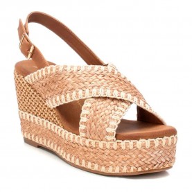 Сандали на платформа Xti 14382101 wedge sandals - Brown (Taupe) сандали,на,платформа,дамски,сандали,и,чехли,xti,14382101,wedge,sandals,brown,(taupe)
