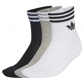 чорапи,мъжки,чорапи,adidas,originals,3,stripes,ankle,socks,3,units,white,medium,grey,heather,black,(multicolor)