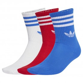 чорапи,мъжки,чорапи,adidas,originals,3,stripes,crew,socks,3,units,better,scarlet,blue,white,(multicolor)