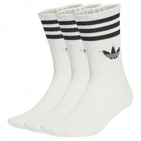 чорапи,мъжки,чорапи,adidas,originals,3,stripes,crew,socks,3,units,white,white,white,(white)