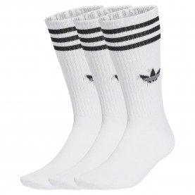 чорапи,мъжки,чорапи,adidas,originals,3,stripes,high,crew,socks,3,units,white,white,white,(white)