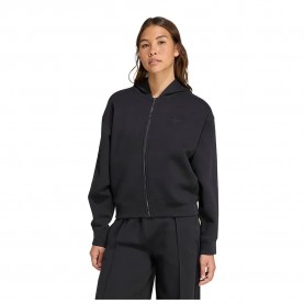 Блуза Adidas Originals Adicolor 3 Stripes Spacer full zip sweatshirt - Black (Black) блуза,дамски,блузи,adidas,originals,adicolor,3,stripes,spacer,full,zip,sweatshirt,black,(black)