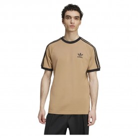 тениска,мъжки,тениски,adidas,originals,adicolor,classics,3,stripes,short,sleeve,t,shirt,brown,(cardboard,black)