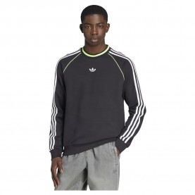 блуза,мъжки,пуловери,adidas,originals,adicolor,piping,crewneck,sweatshirt,black,(black,white)