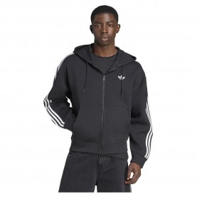 блуза,мъжки,пуловери,adidas,originals,adicolor,spacer,oversized,full,zip,sweatshirt,black