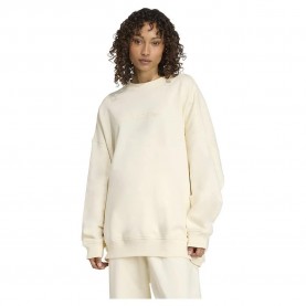 блуза,дамски,блузи,adidas,originals,essentials,linear,oversized,crew,sweatshirt,cream,white,(beige)