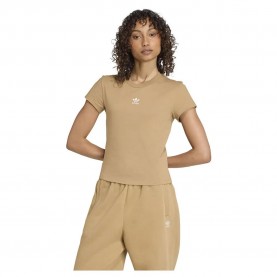 тениска,дамски,тениски,adidas,originals,essentials,slim,short,sleeve,t,shirt,cardboard,(beige)