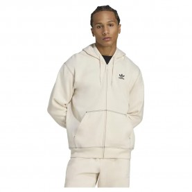 блуза,мъжки,пуловери,adidas,originals,essentials,trefoil,full,zip,sweatshirt,beige,(wonder,white)