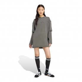 рокля,дамски,поли,и,рокли,adidas,originals,layered,tee,dress,grey,(utility,black)