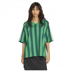 тениска,дамски,тениски,adidas,originals,loose,linear,short,sleeve,t,shirt,green