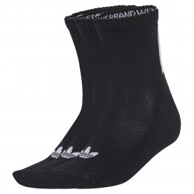 чорапи,мъжки,чорапи,adidas,originals,quarter,3,back,stripes,socks,3,units,black,(black,black,black)