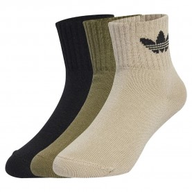 чорапи,детски,чорапи,adidas,originals,mid,ankle,socks,3,units,multicolor,(stone,khaki,focus,olive,black)