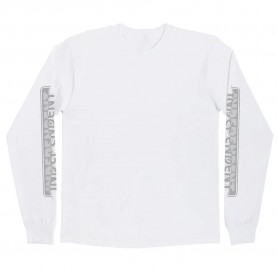 Тениска Independent Barhouse long sleeve T-shirt - White (White) тениска,мъжки,тениски,дамски,тениски,independent,barhouse,long,sleeve,t,shirt,white,(white)