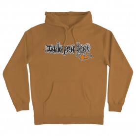 суичър,мъжки,пуловери,independent,gonz,bar,hoodie,brown,(saddle)
