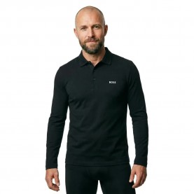 дамски,блузи,с,яка,мъжки,блузи,с,яка,boss,plisy,10266738,green,long,sleeve,polo,black,(black)